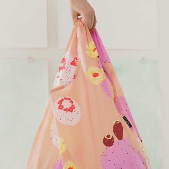 NWOT Big Baggu - Pink Cactus Flower - Picture 5 of 6